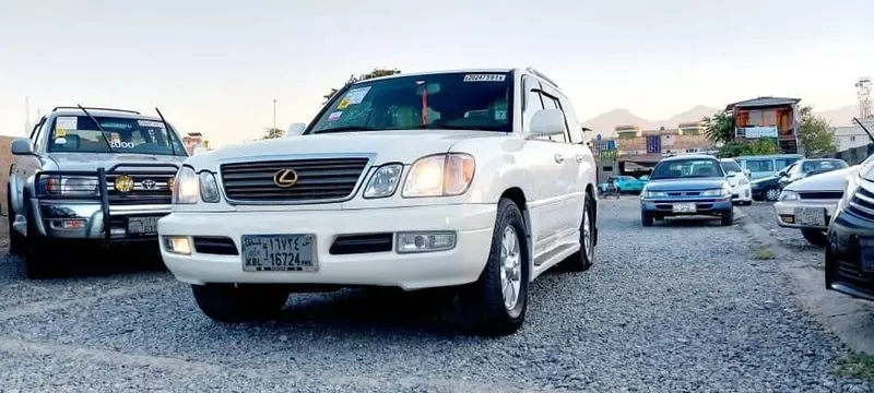 Lexus LX470 2000, Pearl White, V8, Automatic (1)