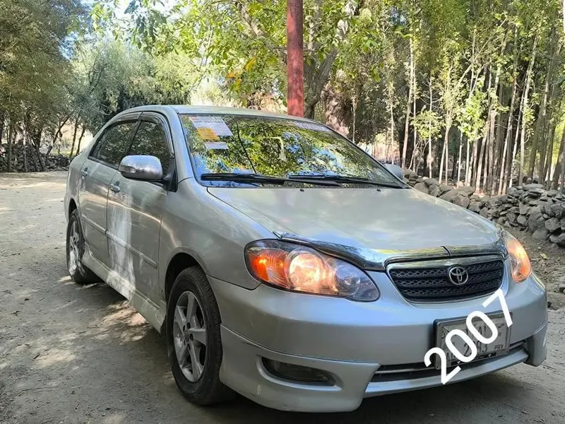 Toyota Corolla S 2007 silver (1)