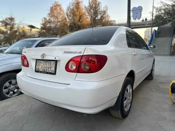 Toyota Corolla 2008 LE, Pearl White (5)
