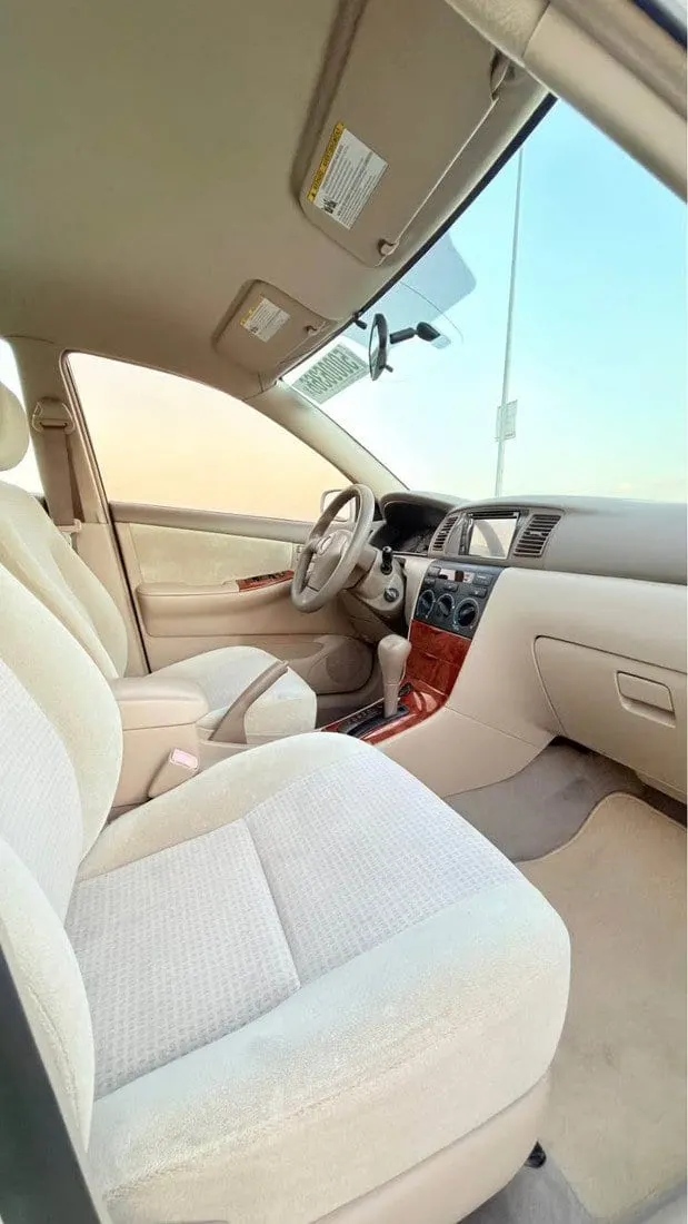 Toyota Corolla 2007 American, White, Company Warranty (3)
