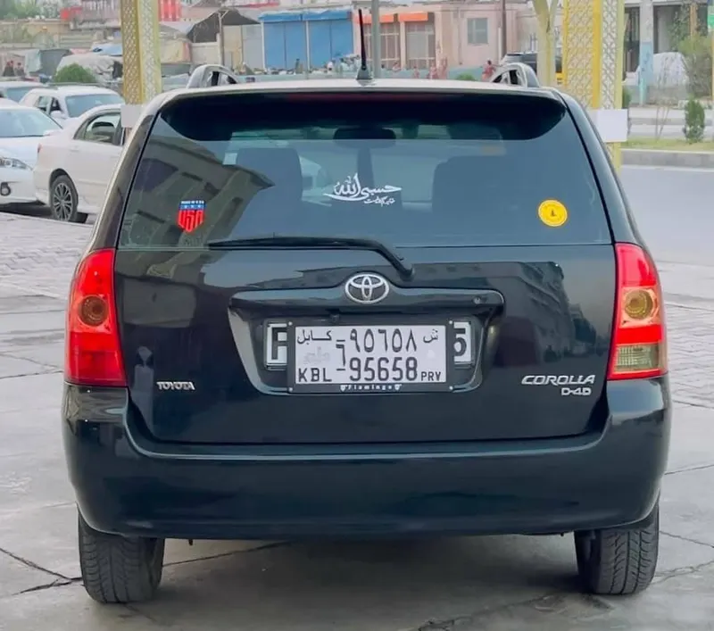 Toyota Fielder S 2005, Turbo Diesel, Black, Kabul (7)