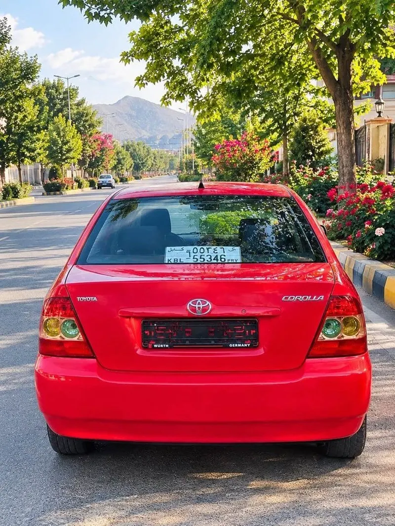 Toyota Corolla 2005 Full Option, Red, Automatic, Clean Documents (3)