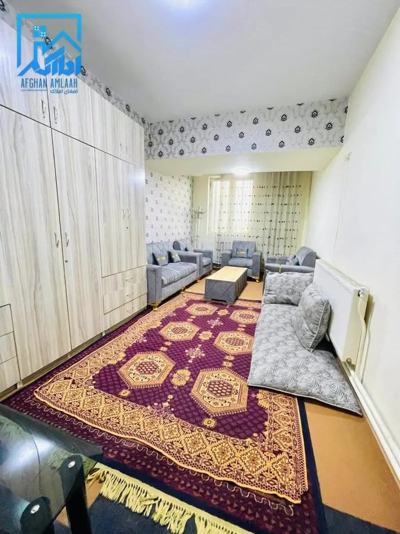 Furnished 2-Room Apartment for Rent, Shahr-e Naw, Kabul, 24-Hour Power (2)