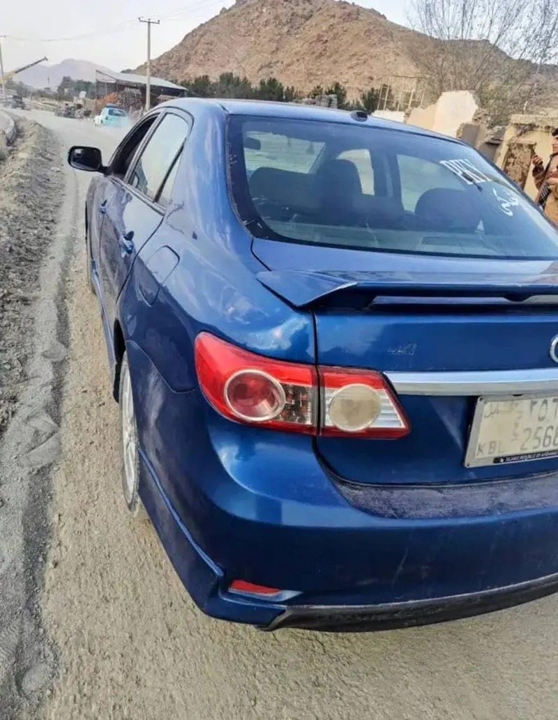 Toyota Corolla 2010, Blue, S Option, Company Plate (4)