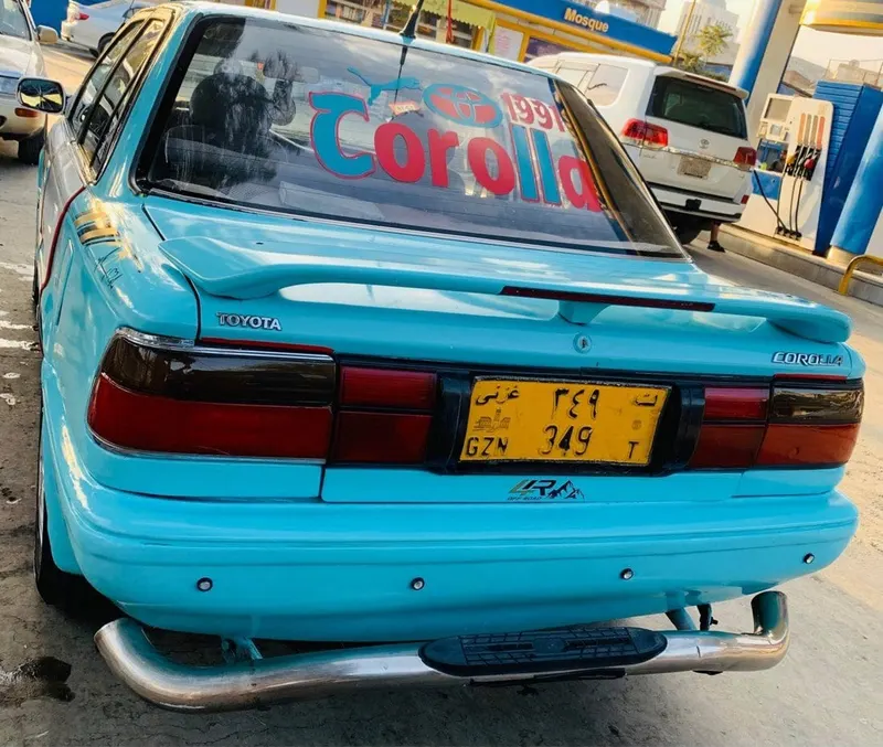 Toyota Corolla 1991 German taxi, 4A engine, clean documents (4)