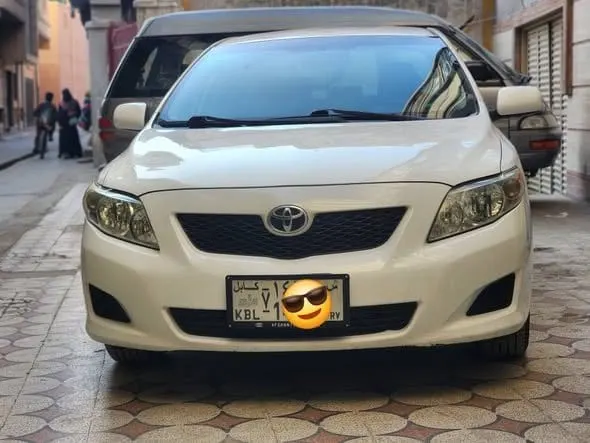 Toyota Corolla 2010 LE White, Newly Imported, No Accident (4)