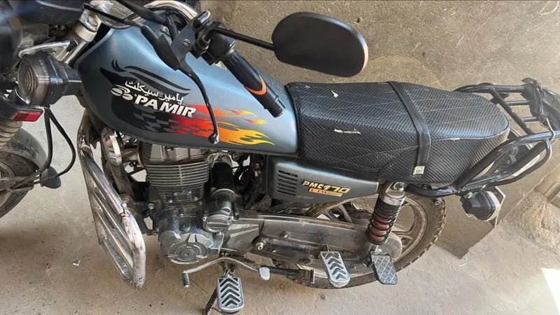 Pamir 170cc Motorcycle, Registration Plate and Ownership Book Available (1)