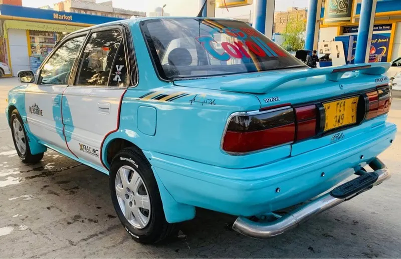 Toyota Corolla 1991 German taxi, 4A engine, clean documents (3)