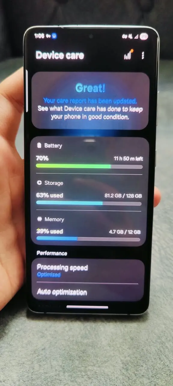 Smartphone 128GB ROM 12GB RAM - Screen damage (5)