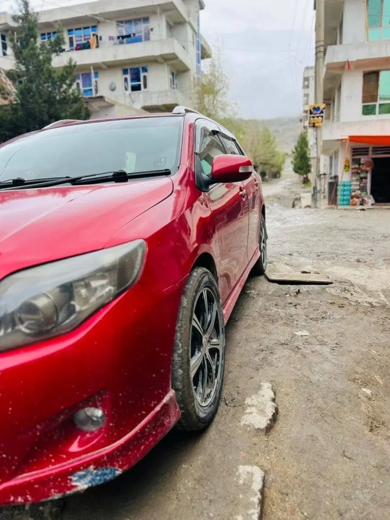 Toyota Fielder 2011 Japanese, Full Option, Burgundy (2)