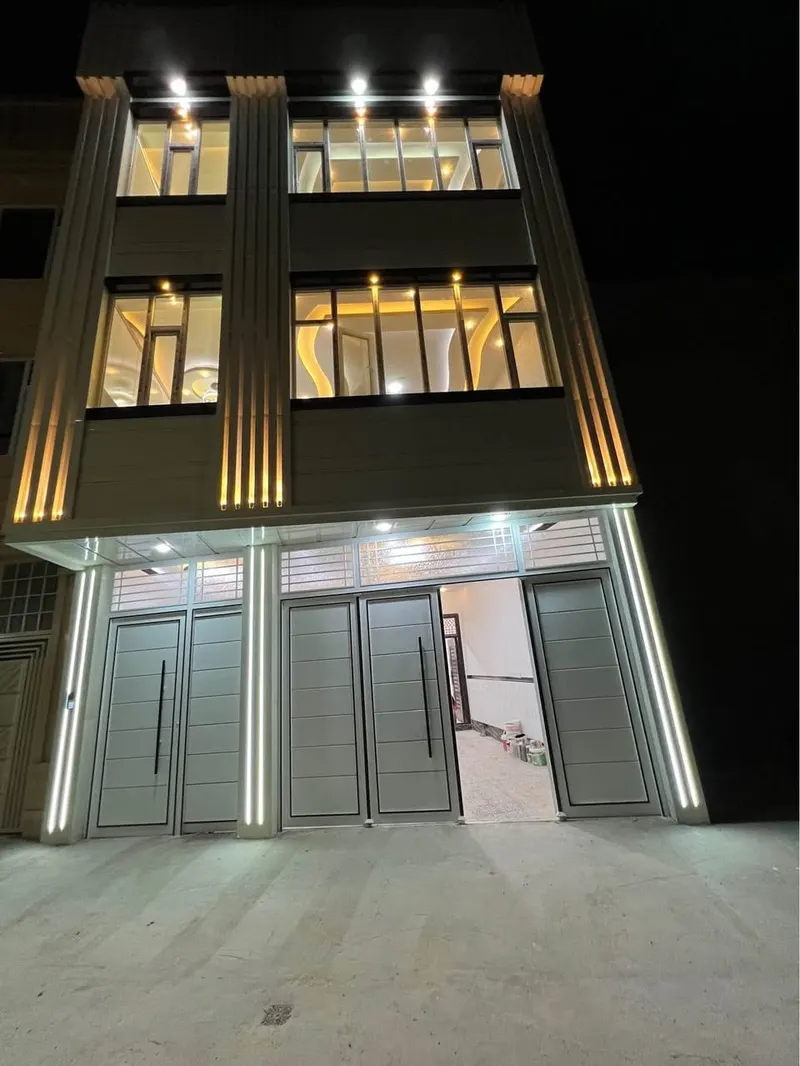 Brand new 3-storey house for sale in Herat, Hashemi Street, with parking and courtyard (1)