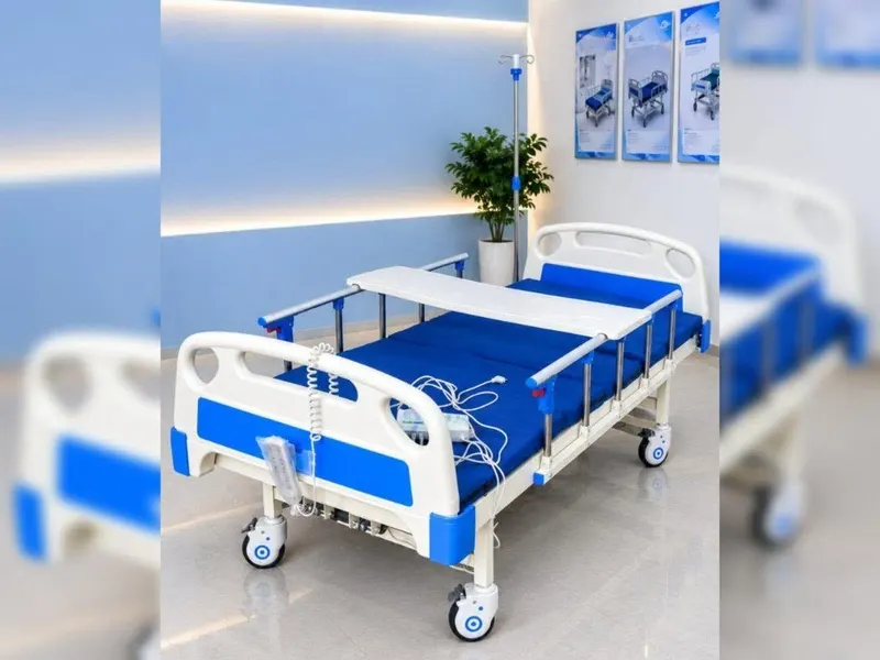 New 3-function electric hospital bed for home, hospital and clinic (2)