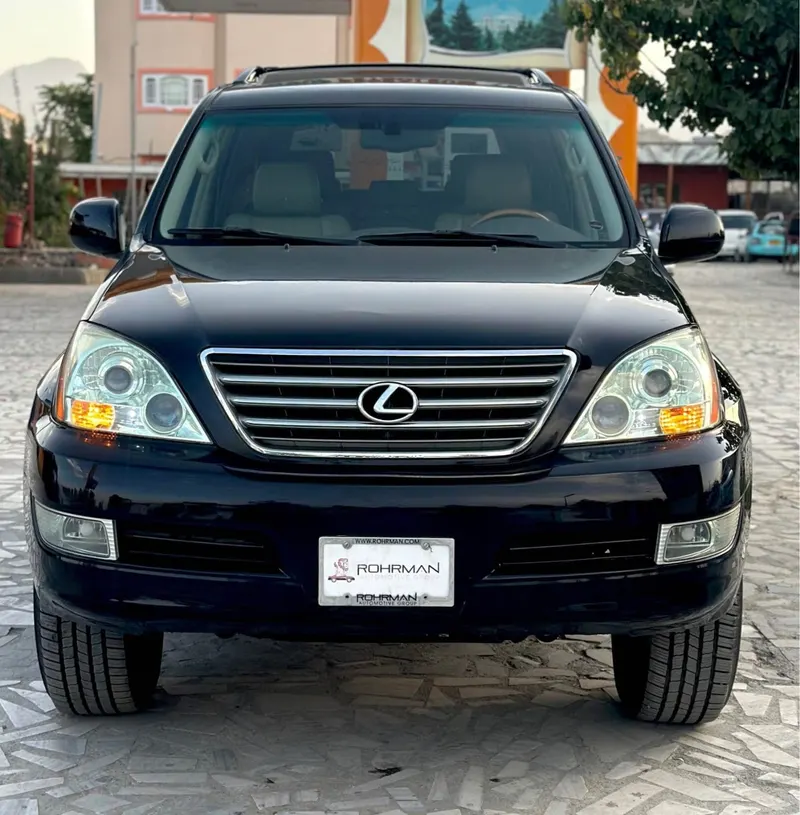 Lexus GX 470 2006, black, full option, registered in Kabul (1)