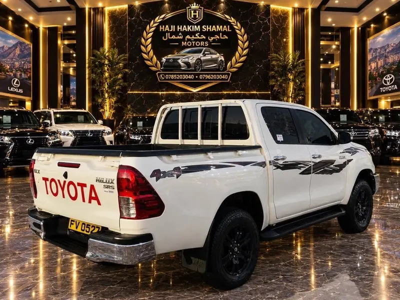 Toyota Hilux 2017 White, Diesel 4-Cylinder, Registered Kabul (6)