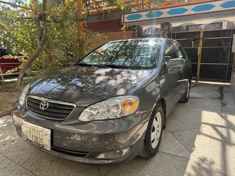 Toyota Corolla 2005 CE, Dark Blue-Grey, No Accident, Kabul (1)