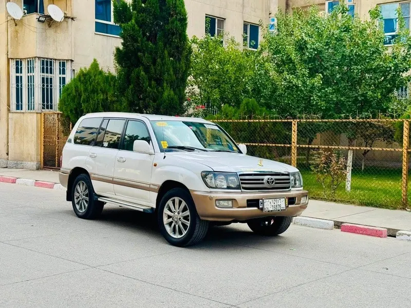 Toyota Land Cruiser 2002, European, White, Automatic (2)