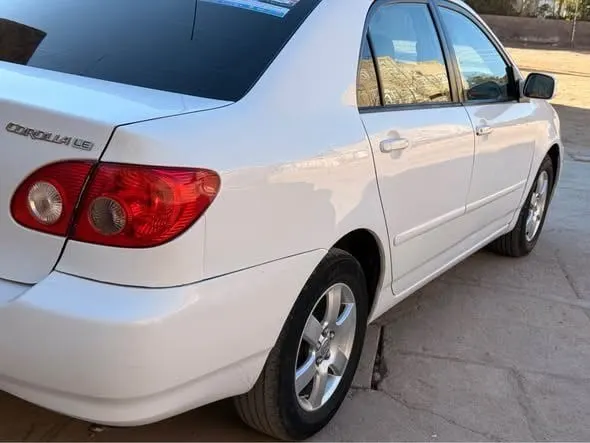 Toyota Corolla LE 2005, White, Automatic, No Accident (5)