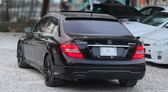 Mercedes-Benz C250 AMG 2012, Black, for sale (3)