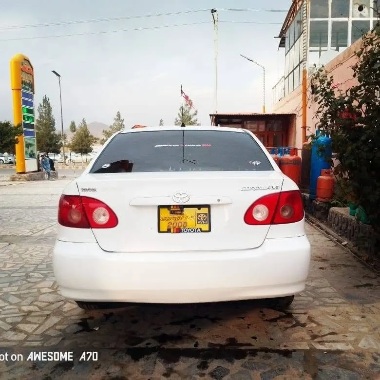 Toyota Corolla 2005 white automatic clean documents (6)
