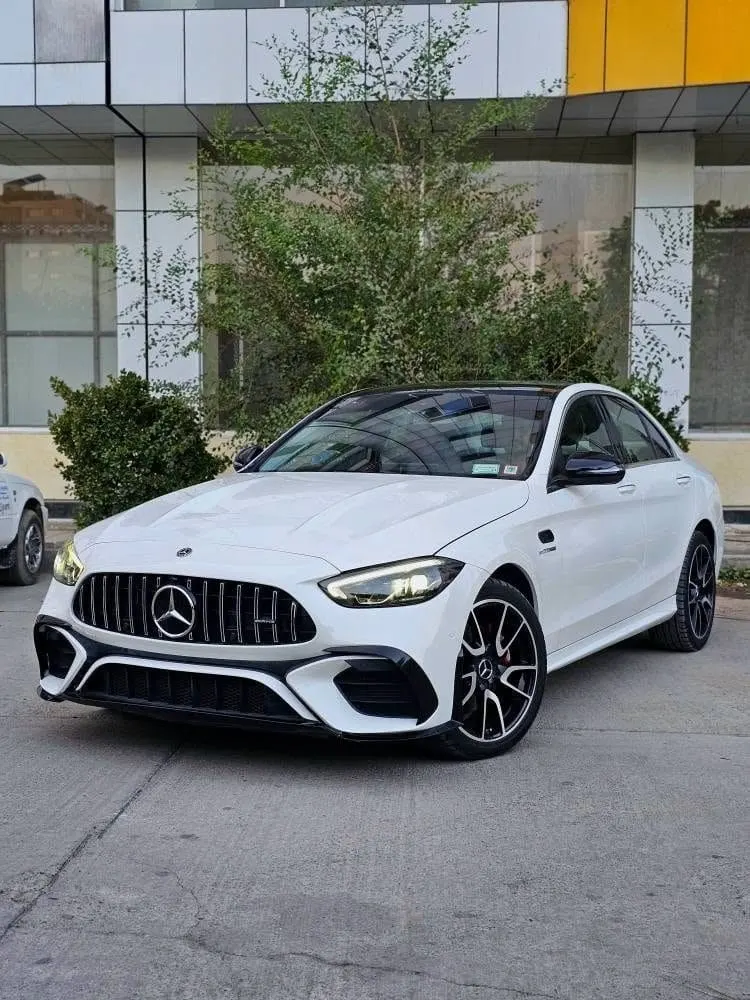 Mercedes-Benz C300 2015 white automatic (2)