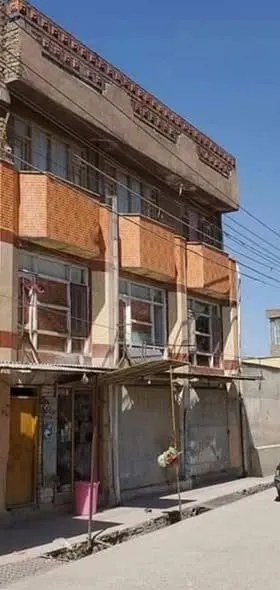 Three-storey residential-commercial building, 3 shops and 2 units, Chehelston Kabul (1)