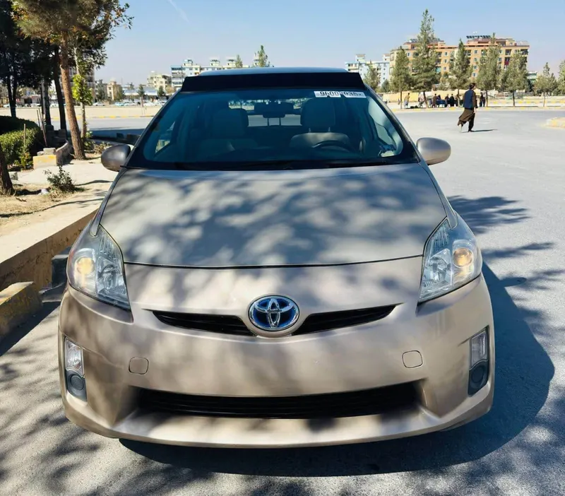 Toyota Prius Hybrid 2011, Gold Color, Registered in Kabul (2)