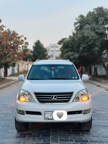 Lexus GX 470 2008, Full Option, White, 128k km (1)