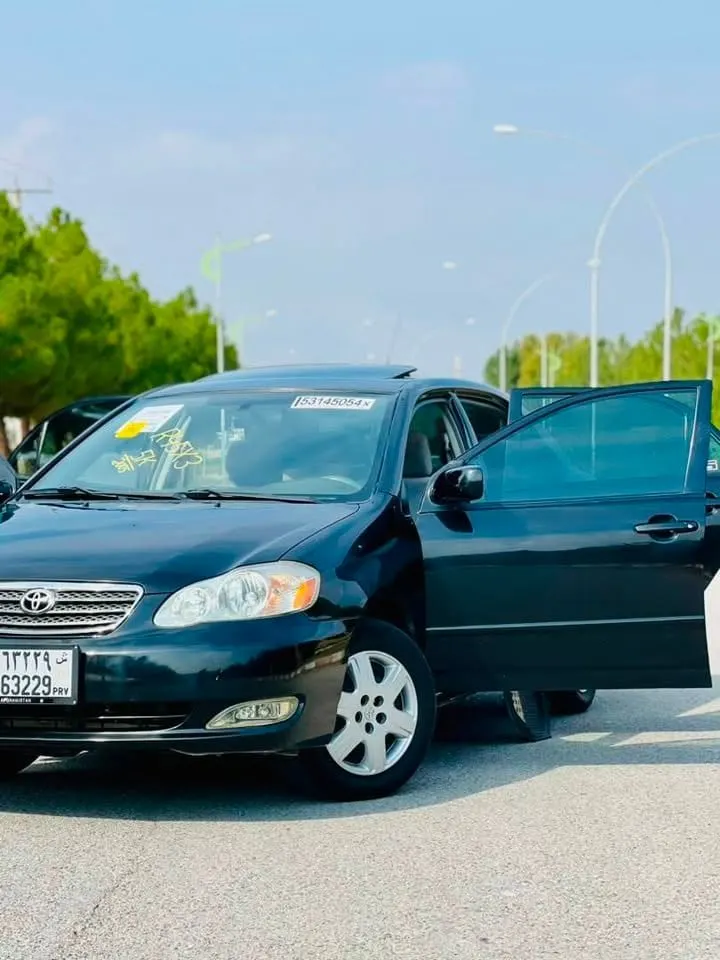 Toyota Corolla 2005 LE black, automatic gearbox (4)