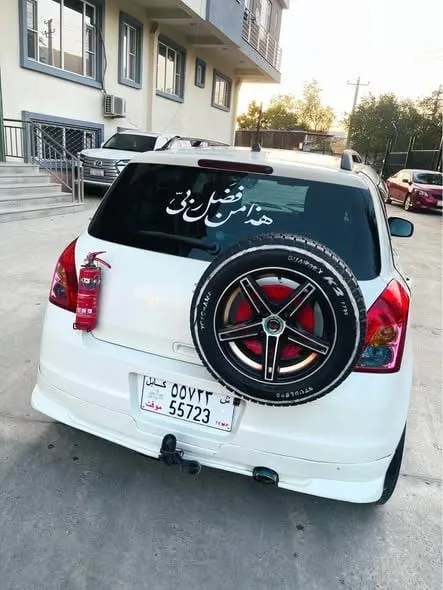 سوزوکی سویفت مادل ۲۰۰۸ سفید جاپانی (3)
