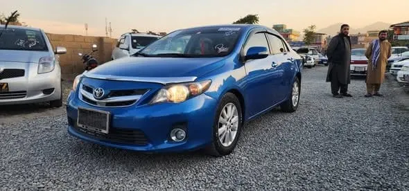 Toyota Corolla 2009 Canadian, Blue, Automatic (2)