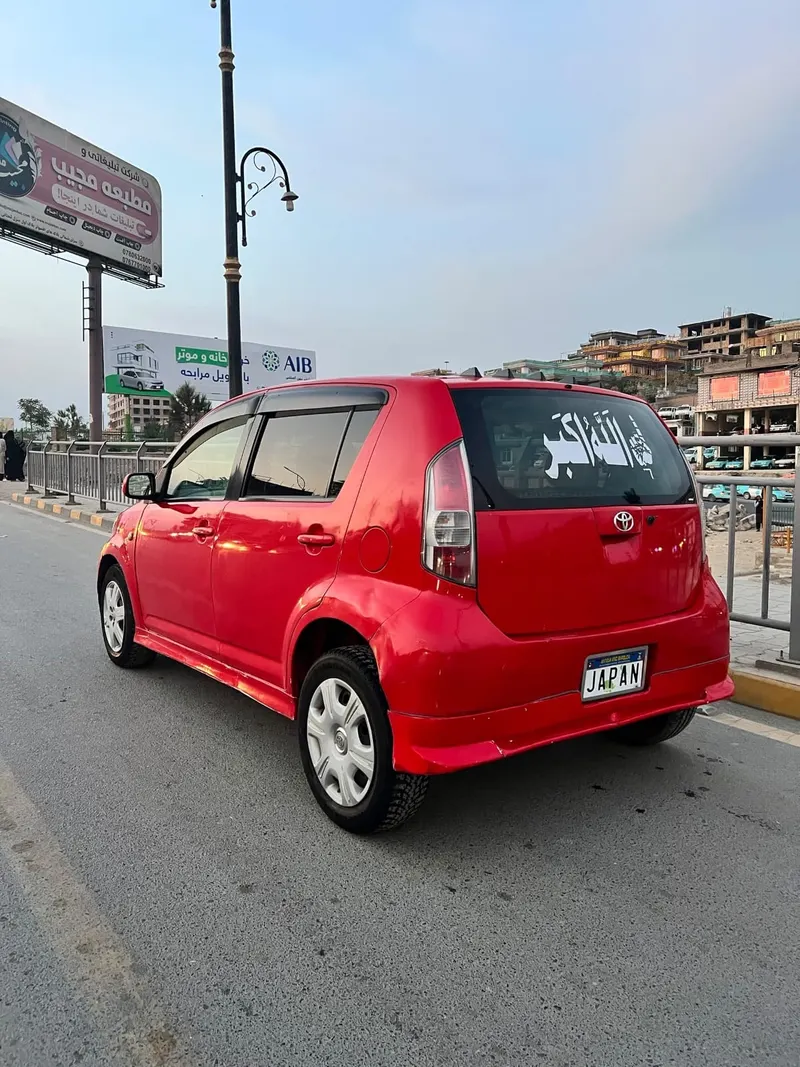 Toyota Passo 2006 Automatic, Red, Kabul Plate (2)