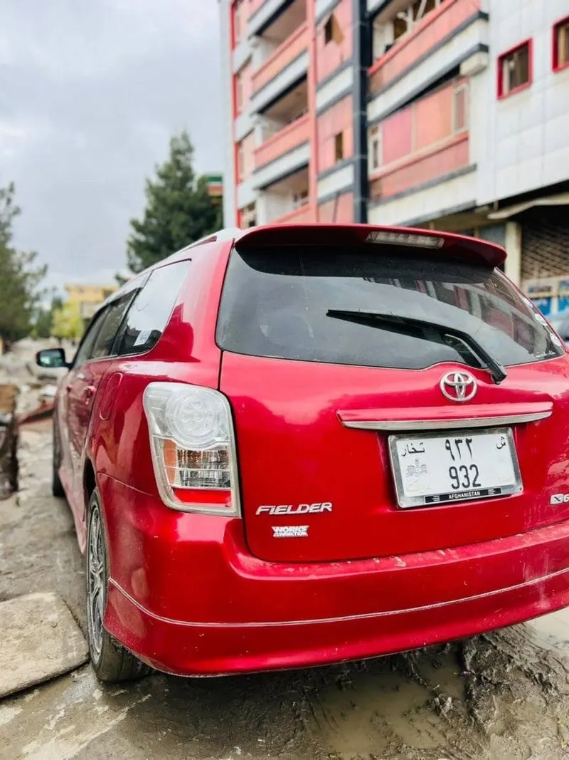 Toyota Fielder 2011 Japanese, Full Option, Burgundy (3)