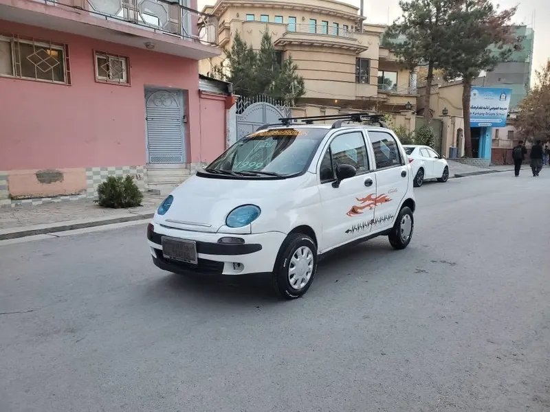 Matiz 1999 White, Very Solid, Automatic, Gas (1)