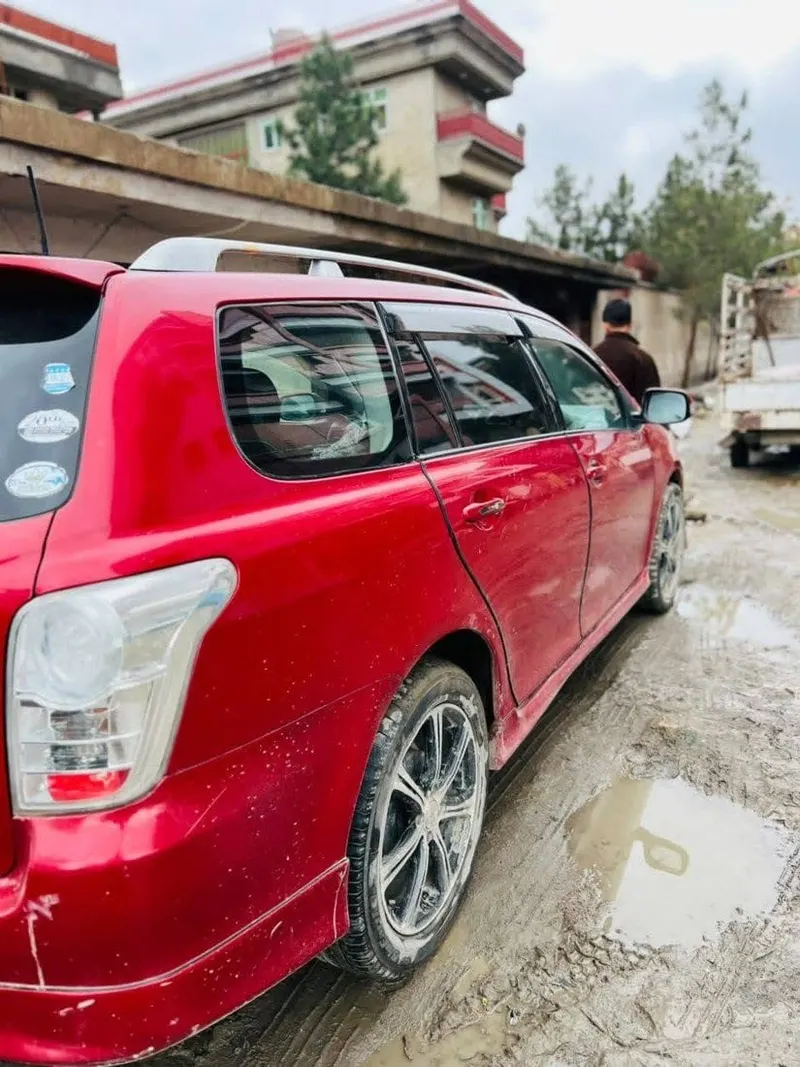 Toyota Fielder 2011 Japanese, Full Option, Burgundy (4)