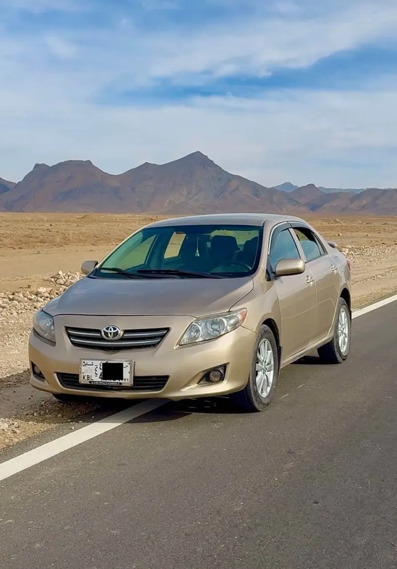 Toyota Corolla 2009, Gold, LE Option, Kabul (1)