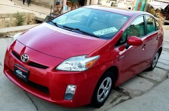 Toyota Prius 2010 American, Hybrid, Automatic, Red, No Accident (3)