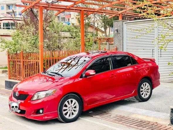 Toyota Corolla 2009 S-Class, Maroon, Sunroof, Clean Documents (5)