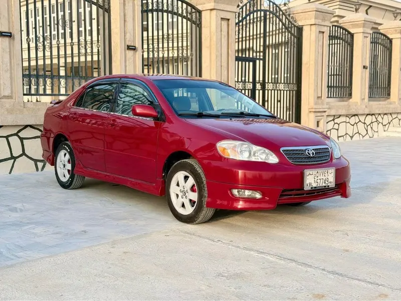 Toyota Corolla 2003 LE, Canadian, Burgundy, Automatic (5)
