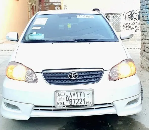 Toyota Corolla S-Class 2006, White, Petrol, Automatic (1)