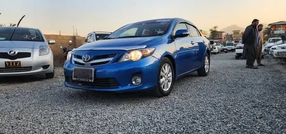 Toyota Corolla 2009 Canadian, Blue, Automatic (3)