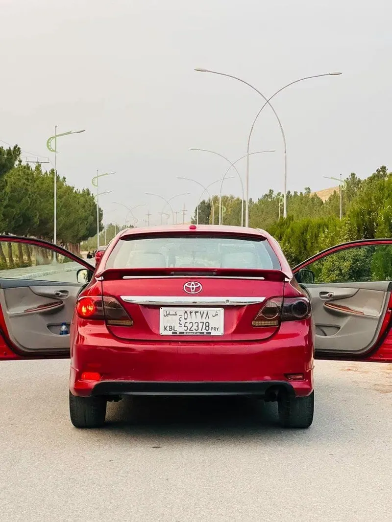 Toyota Corolla LE 2009, Automatic, 4-Cylinder Petrol, Red - 3900 USD (2)