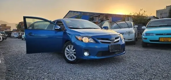 Toyota Corolla 2009 Canadian, Blue, Automatic (4)