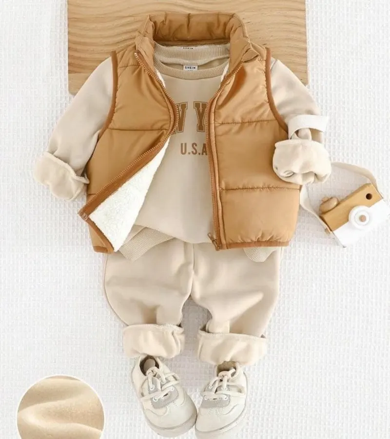 Baby 3-piece set, sizes 6 months to 2.5 years (5)