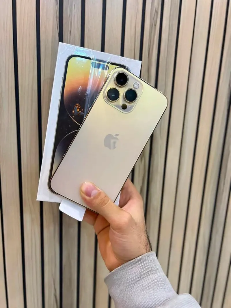Apple iPhone 14 Pro Max 256GB, Gold, 88% Battery, Used (1)