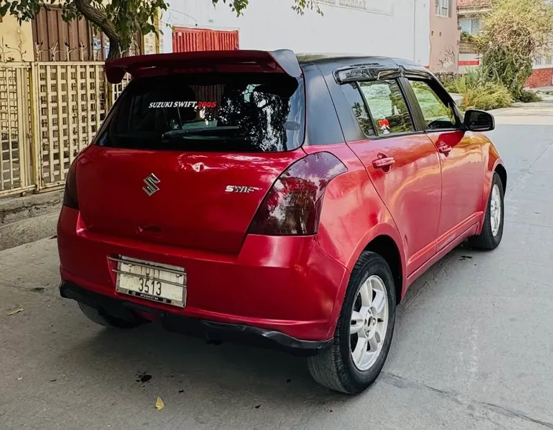 Suzuki Swift 2005, 4-cylinder, Herat plate (4)