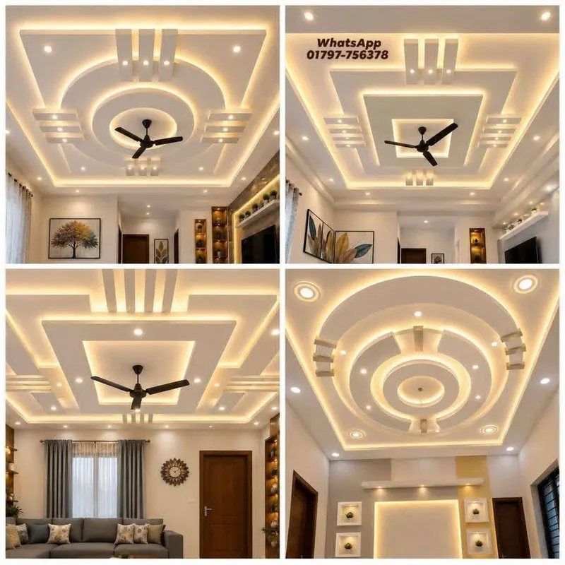 Gypsum Ceiling, False Ceiling, Partition and LED Lighting Services in Kabul (5)