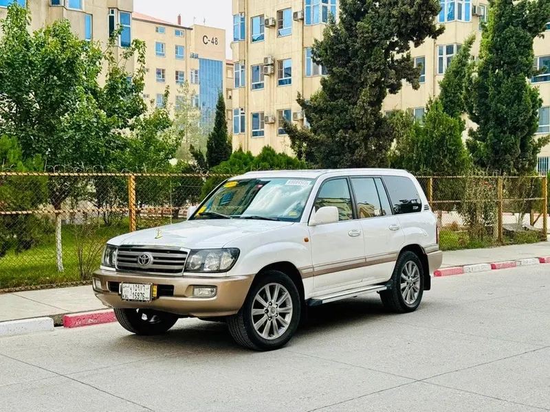 Toyota Land Cruiser 2002, European, White, Automatic (3)
