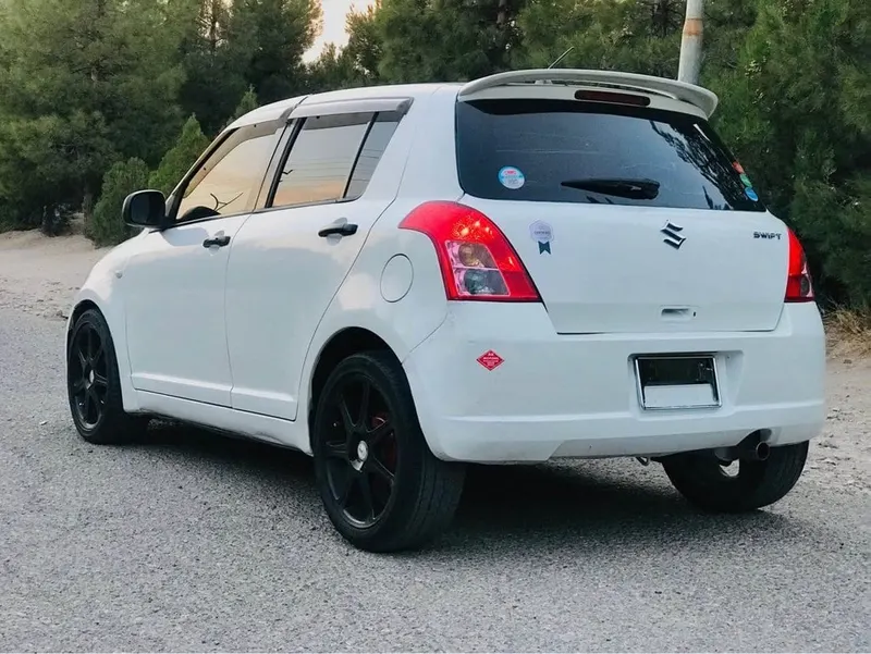 Suzuki Swift 2008, White, AC and Heating Working (2)