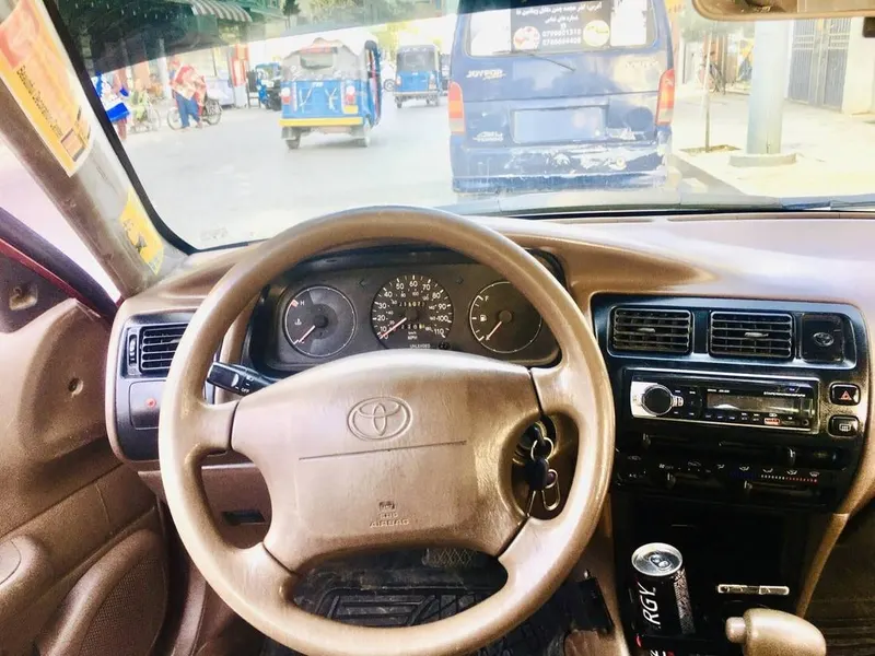 Toyota Corolla 1997, brown color, AC working (3)