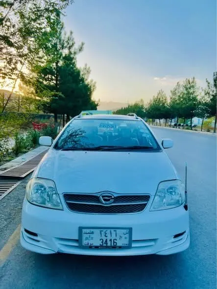 Toyota Fielder 2003 White Full Option, Automatic, 4-Cylinder Petrol (2)